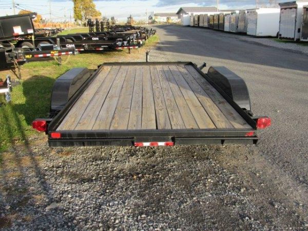 Big Tex 7 x 14 Economy Tandem Axle Car Hauler – Slide Out Ramps - Image 3