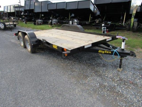 Big Tex 7 x 14 Economy Tandem Axle Car Hauler – Slide Out Ramps
