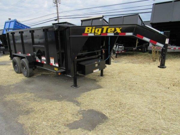 Big Tex 7 x 14 Gooseneck Dump Trailer – Solid High Sides - Image 6