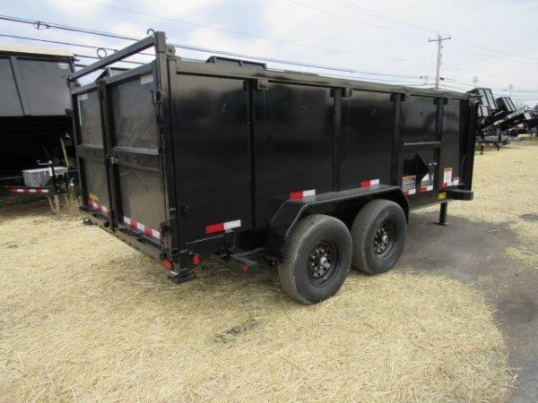 Big Tex 7 x 14 Gooseneck Dump Trailer – Solid High Sides - Image 8