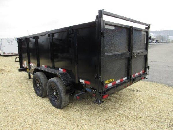 Big Tex 7 x 14 Gooseneck Dump Trailer – Solid High Sides - Image 10