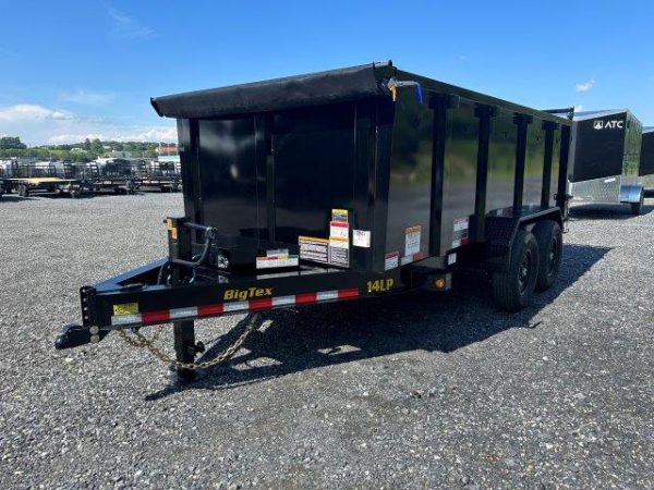 Big Tex 7 x 14 Low Profile Dump Trailer – 4′ Solid Steel Sides - Image 7