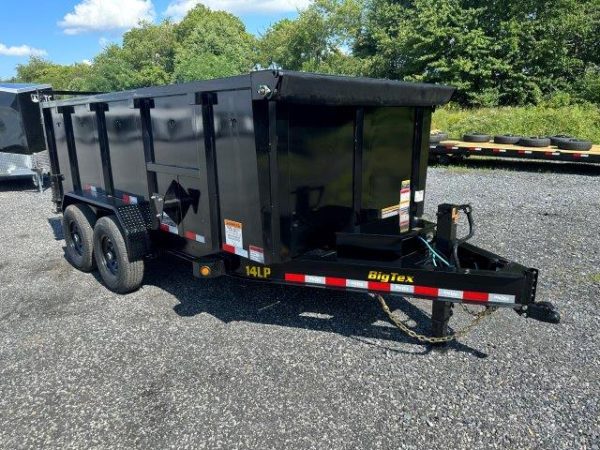 Big Tex 7 x 14 Low Profile Dump Trailer – 4′ Solid Steel Sides - Image 5