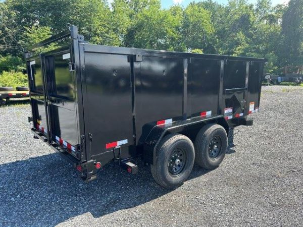 Big Tex 7 x 14 Low Profile Dump Trailer – 4′ Solid Steel Sides - Image 8