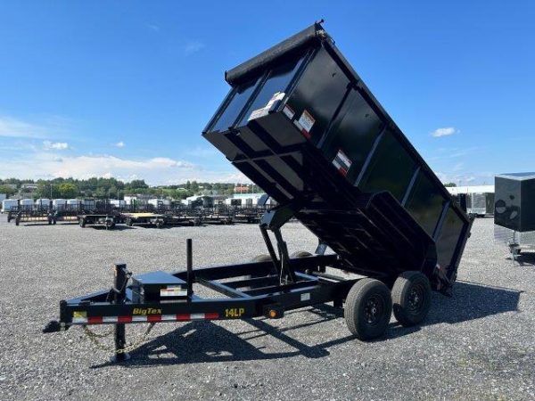 Big Tex 7 x 14 Low Profile Dump Trailer – 4′ Solid Steel Sides - Image 4