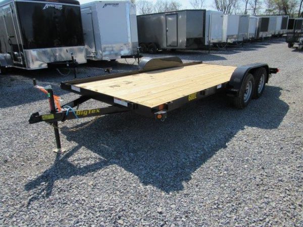 Big Tex 7 x 16 Economy Tandem Axle Car Hauler – Slide Out Ramps - Image 4