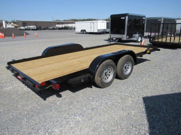 Big Tex 7 x 16 Economy Tandem Axle Car Hauler – Slide Out Ramps - Image 5