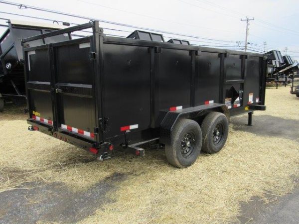 Big Tex 7 x 16 Gooseneck Dump Trailer – Solid High Sides - Image 10