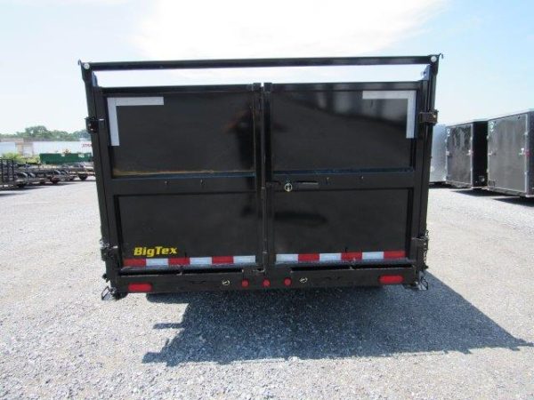 Big Tex 7 x 16 Low Profile Dump Trailer – 4′ Solid Steel Sides - Image 3