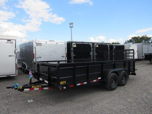 Big Tex 7 x 16 Landscape Utility Trailer – Solid Steel Sides - Image 4
