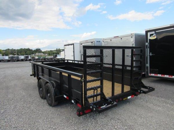 Big Tex 7 x 16 Landscape Utility Trailer – Solid Steel Sides - Image 5