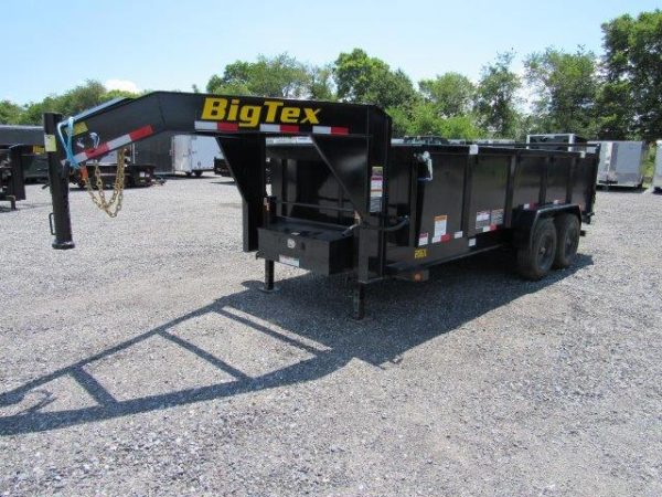 Big Tex 7 x 16 Gooseneck Dump Trailer – 10K Axles - Image 8