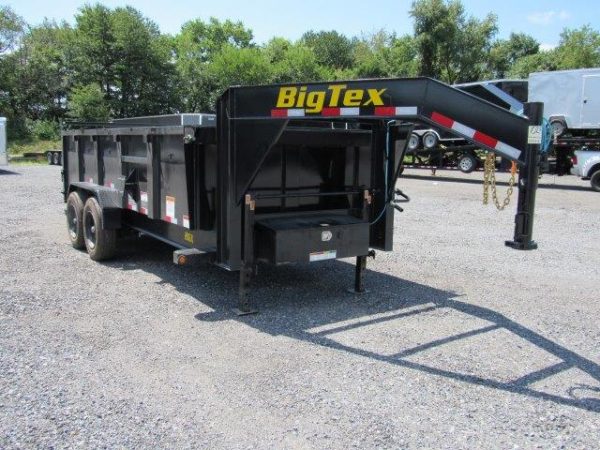 Big Tex 7 x 16 Gooseneck Dump Trailer – 10K Axles - Image 6