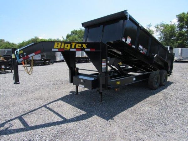 Big Tex 7 x 16 Gooseneck Dump Trailer – 10K Axles - Image 4