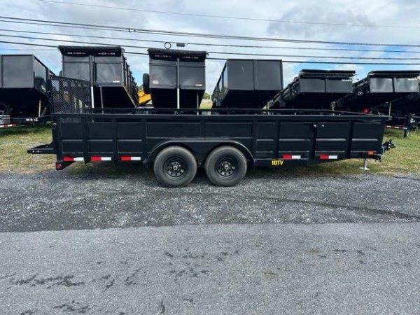 Big Tex 7 x 18 Landscape Utility Trailer – Solid Steel Sides - Image 6