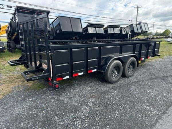 Big Tex 7 x 18 Landscape Utility Trailer – Solid Steel Sides - Image 5
