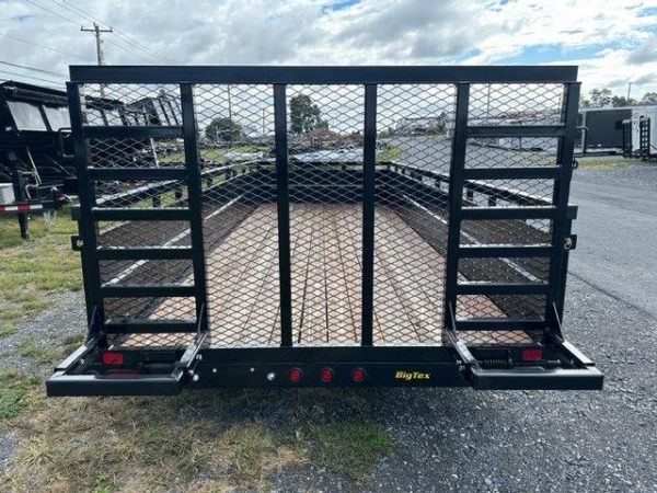 Big Tex 7 x 18 Landscape Utility Trailer – Solid Steel Sides - Image 3