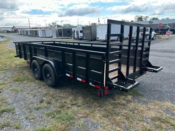 Big Tex 7 x 18 Landscape Utility Trailer – Solid Steel Sides - Image 7