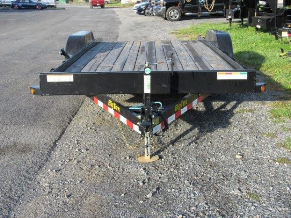 Big Tex 83″ x 18′ Wood Deck Open Car Trailer – 10K GVW - Image 6