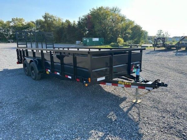 Big Tex 7 x 20 Landscape Utility Trailer – Solid Steel Sides