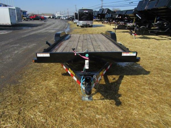 Big Tex 83″ x 20′ Wood Deck Open Car Trailer – 10K GVW - Image 6