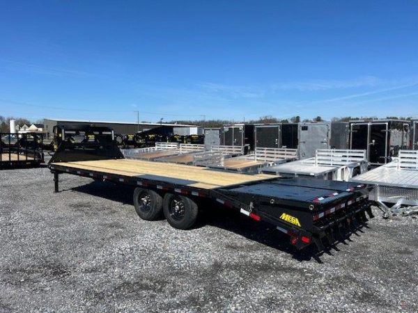 Big Tex 8.5 x 25 Gooseneck Equipment Trailer – 14GN Mega Ramps - Image 6
