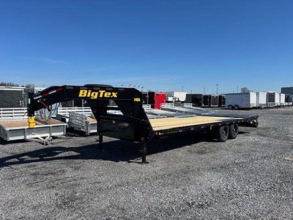 Big Tex 8.5 x 25 Gooseneck Equipment Trailer – 14GN Mega Ramps