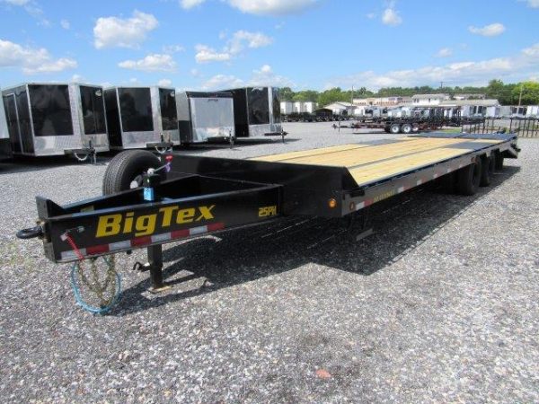 Big Tex 8.5 x 30 Heavy Duty Deckover Equipment Trailer – 12K Axles