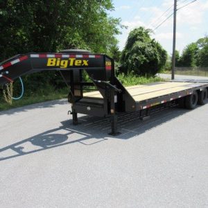 Big Tex 8.5 x 25 Heavy Duty Gooseneck Equipment Trailer – Mega Ramps