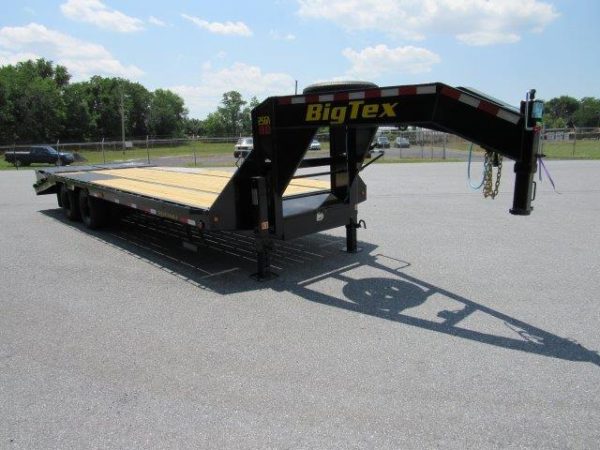 Big Tex 8.5 x 25 Heavy Duty Gooseneck Equipment Trailer – Mega Ramps - Image 4