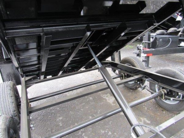 BWise 6 x 10 Low Profile Dump Trailer – Combo Gate & Ladder Ramps - Image 6