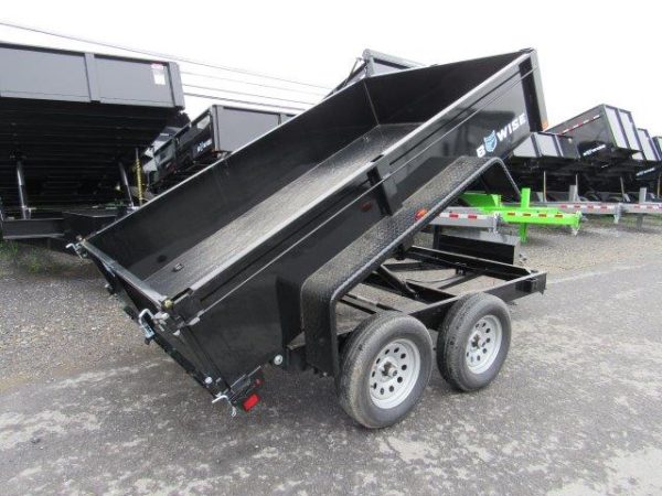 BWise 6 x 10 Low Profile Dump Trailer – Combo Gate & Ladder Ramps - Image 7
