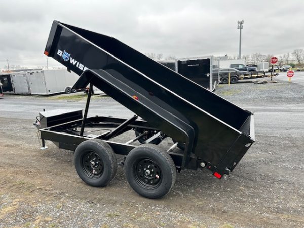 BWise 5 x 10 Low Profile Dump Trailer – Spreader Gate - Image 6