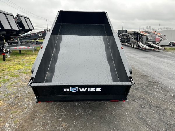 BWise 5 x 10 Low Profile Dump Trailer – Spreader Gate - Image 3
