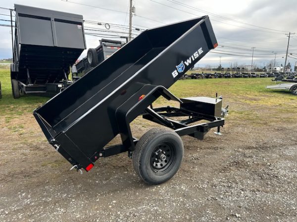BWise 5 x 8 Dump Trailer – 5K Spreader Gate - Image 5