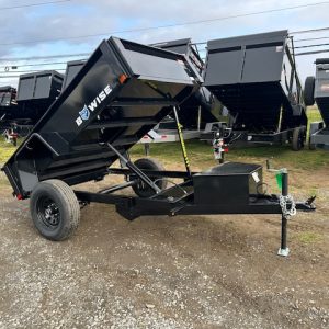 BWise 5 x 8 Dump Trailer – 5K Spreader Gate