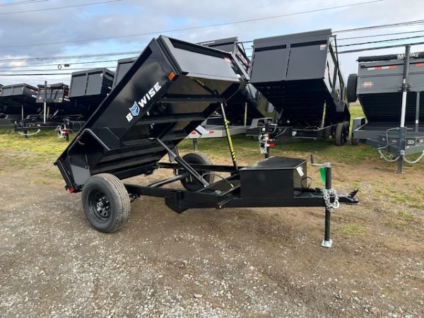 BWise 5 x 8 Dump Trailer – 5K Spreader Gate