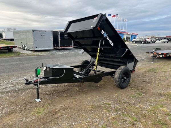BWise 5 x 8 Dump Trailer – 5K Spreader Gate - Image 4