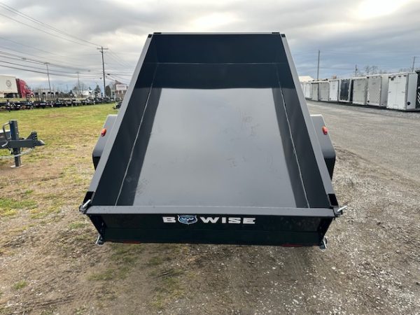 BWise 5 x 8 Dump Trailer – 5K Spreader Gate - Image 3