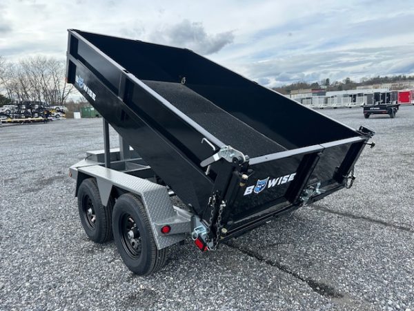 BWise 6 x 10 Low Profile Dump Trailer – Hydraulic Jack - Image 5