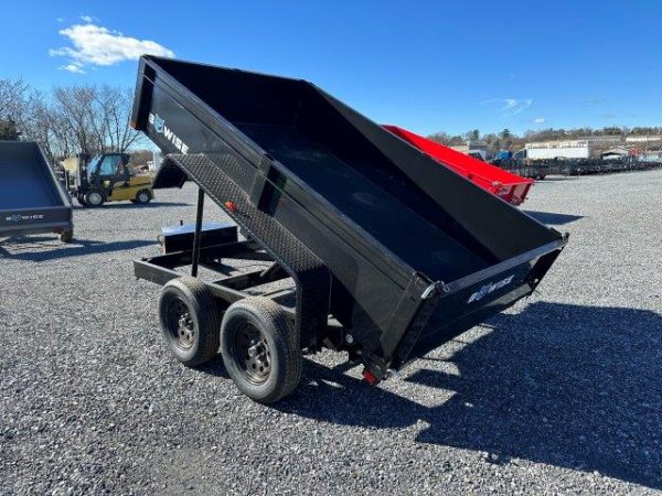 BWise 6 x 10 Low Profile Dump Trailer – Spreader Gate - Image 5