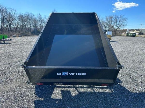 BWise 6 x 10 Low Profile Dump Trailer – Spreader Gate - Image 3