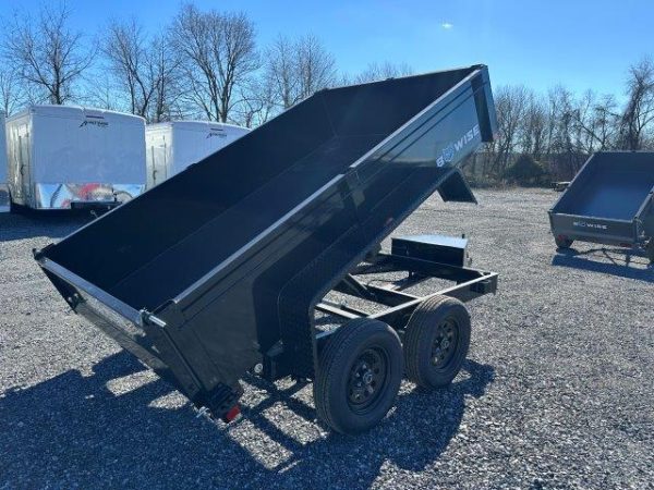 BWise 6 x 10 Low Profile Dump Trailer – Spreader Gate - Image 6