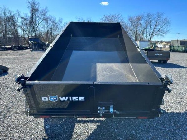 BWise 6 x 12 Low Profile Dump Trailer – Aluminum Wheels - Image 3