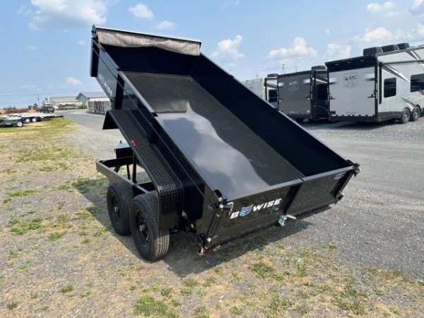 BWise 6 x 12 Low Profile Dump Trailer – Tarp Kit - Image 5