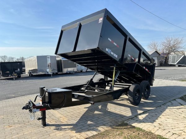 BWise 7 x 14 High Side Dump Trailer – Barn Doors - Image 4
