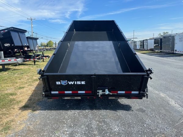 BWise 7 x 16 Heavy Duty Dump Trailer – Scissor Lift - Image 3