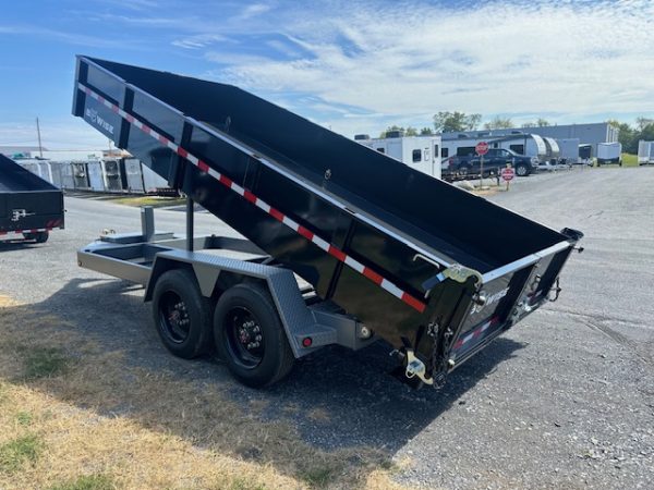 BWise 7 x 16 Heavy Duty Dump Trailer – Scissor Lift - Image 7