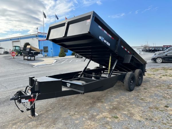BWise 7 x 16 Low Profile Dump Trailer – Telescopic Cylinders - Image 4