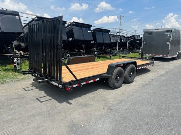 BWise 7 x 20 Heavy Duty Equipment Trailer – Landscape Gate - Image 6